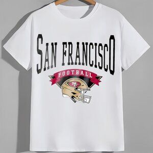 San Francisco 49ers Enforcer Relaxed T-Shirt Gameday Couture NFL Tee 51